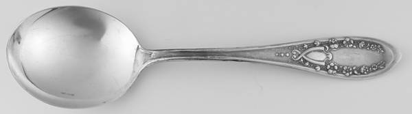 Yorktown (Silverplate, 1913) Round Bowl Soup Spoon (Gumbo)