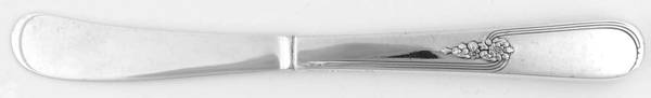 Youth (Silverplate, 1940) Hollow Handle Paddle Butter Spreader (Solid)