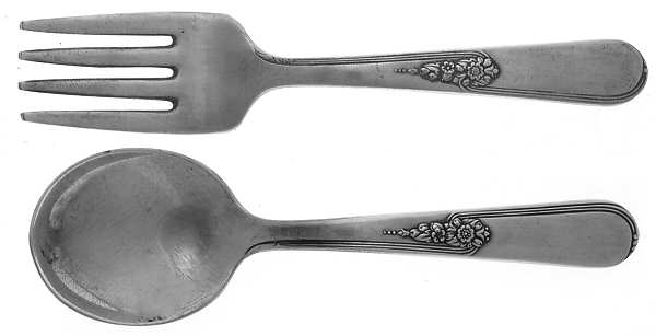 Youth (Silverplate, 1940) 2 Pc Baby Set (BF, BS)