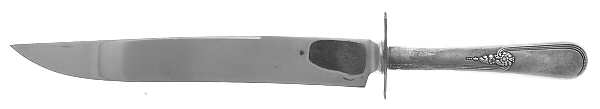 Youth (Silverplate, 1940) Large Stainless Blade Roast Carving Knife