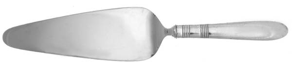 Zephyr (Silverplate, 1935) Pie Server with Stainless Blade