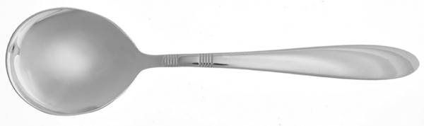 Zephyr (Silverplate, 1935) Round Bowl Soup Spoon (Cream Soup)