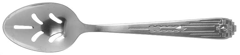 Zia (Stainless) Pierced Tablespoon (Serving Spoon)