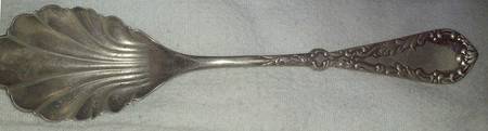 Rc Two (Silverplate) Sugar Shell Spoon