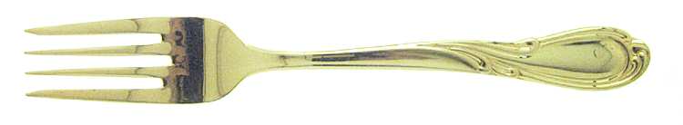 Golden Romance Individual Salad Fork