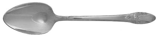 First Love (Silverplate, 1937) Oval Place Soup Spoon