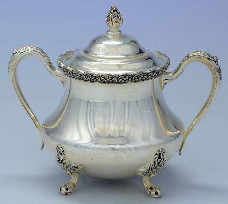Wakefield (Silverplate Hollowware) Sugar Bowl & Lid