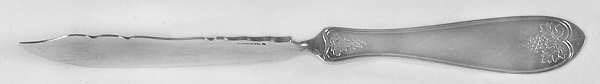 Grape Flat Twisted Handle Master Butter Knife