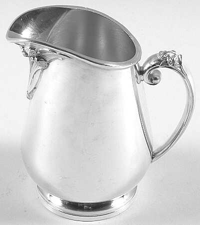 Silver Iris (Silverplate Hollowware) Creamer