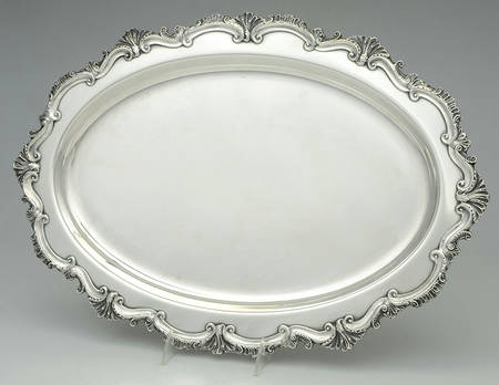Essex Manor (Silverplate, Hollowware) 19" Oval Serving Platter
