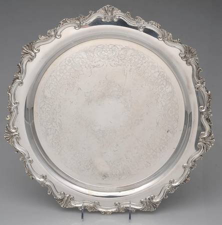 Essex Manor (Silverplate, Hollowware) 15" Round Tray
