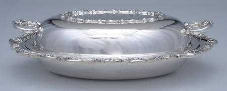 Saybrook Manor (Silverplate, Hollowware) Oval Covered Vegetable