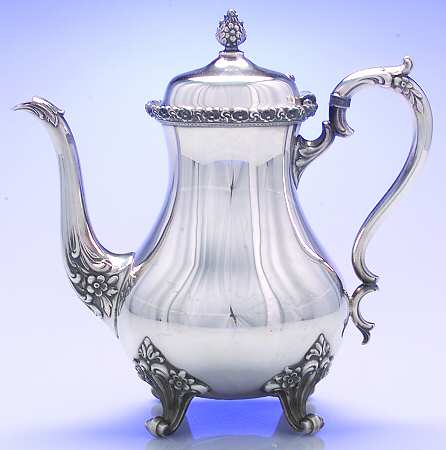 Du Barry-Floral Border (Silver, Hollowware, Wbswcx) by International Silver
