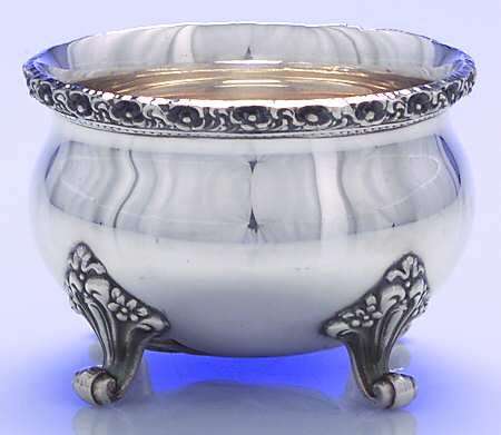 Du Barry-Floral Border (Silver, Hollowware, Wbswcx) Waste Bowl