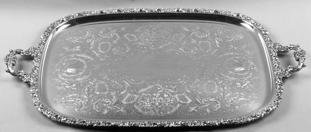 Rococo (Silverplate, Hollowware) 24" Waiter Tray