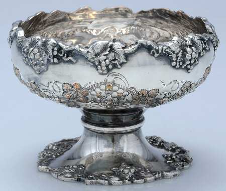 Vintage-Chased (Silverplate, Hollowware) Waste Bowl