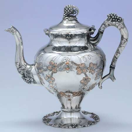 Vintage-Chased (Silverplate, Hollowware) Teapot