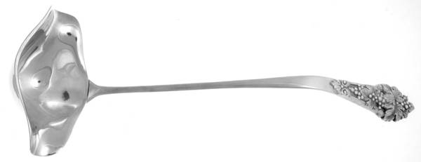 Vintage-Plain (Silverplate, Hollowware) Punch Ladle Solid Piece