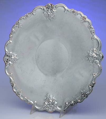 Orleans (Silverplate, Hollowware) Silverplate Sandwich Plate