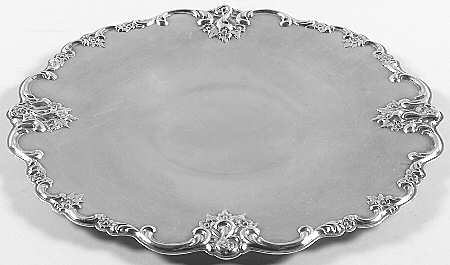 Orleans (Silverplate, Hollowware) Silverplate Sandwich Plate