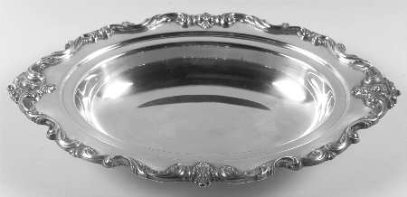 Orleans (Silverplate, Hollowware) Double Vegetable Bowl-No Lid