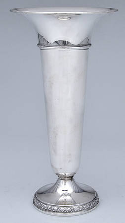 Prelude-Plain (Sterling Hollowware) 12" Weighted Trumpet Vase