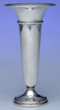 Prelude-Plain (Sterling Hollowware) 8" Weighted Vase