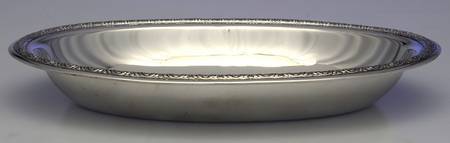 Prelude-Plain (Sterling Hollowware) Sterling Oval Vegetable Bowl