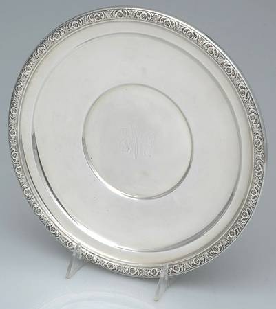 Prelude-Plain (Sterling Hollowware) 10" Sandwich Plate