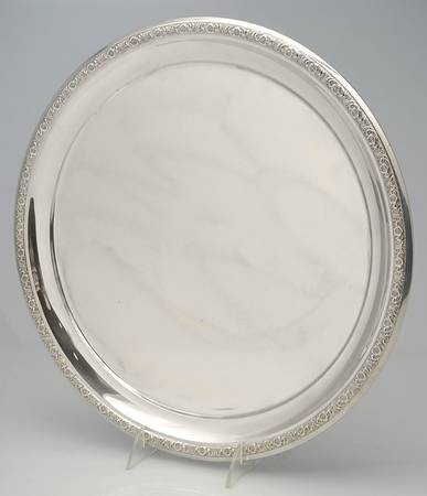 Prelude-Plain (Sterling Hollowware) 14" Round Tray