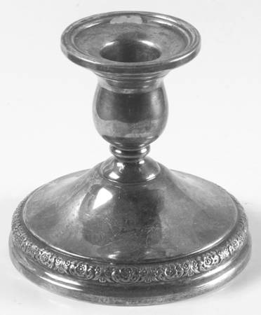 Prelude-Plain (Sterling Hollowware) Weighted Candleholder