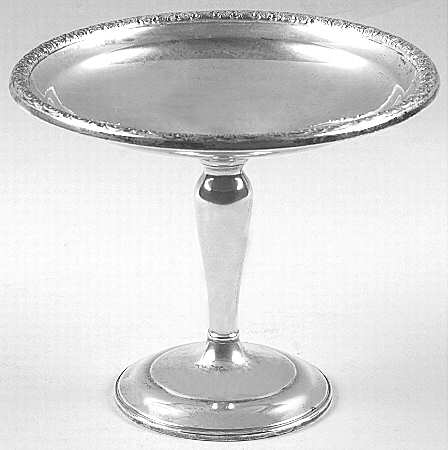 Prelude-Plain (Sterling Hollowware) Medium Compote