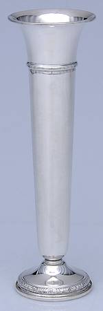 Prelude-Plain (Sterling Hollowware) 8" Weighted Vase