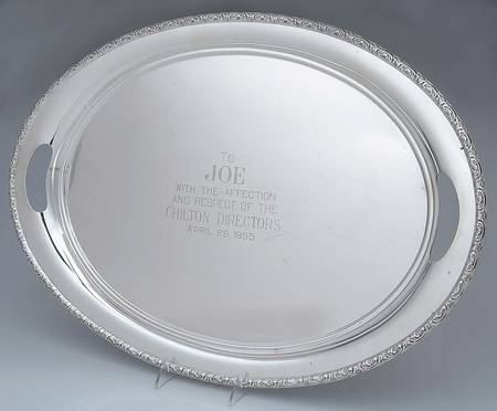 Prelude-Plain (Sterling Hollowware) Large Waiter Tray
