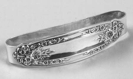 Prelude-Plain (Sterling Hollowware) Sterling Napkin Ring