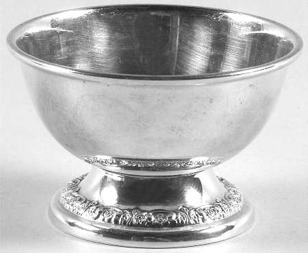 Prelude-Plain (Sterling Hollowware) Open Salt Individual