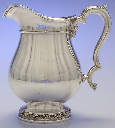 Prelude-Plain (Sterling Hollowware) Sterling Water Pitcher