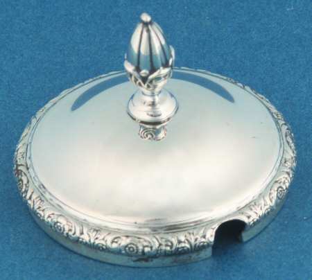 Prelude-Plain (Sterling Hollowware) Sterling Lid for Crystal Marmalade