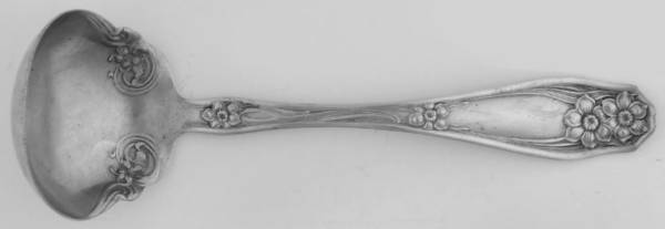 INS237 (Silverplate) Solid Gravy Ladle