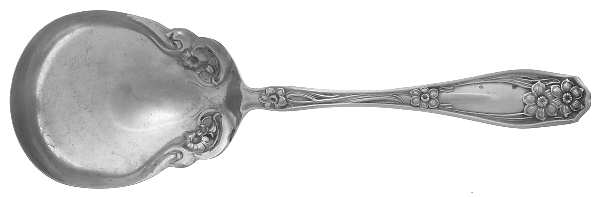 INS237 (Silverplate) Solid Smooth Casserole Spoon