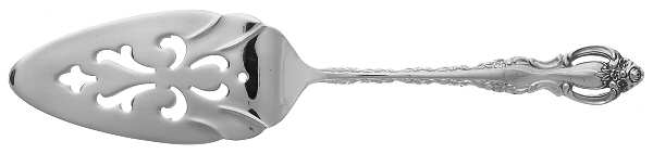 Countess (Silverplate, 1969, Korea) Solid Pierced Pie Server