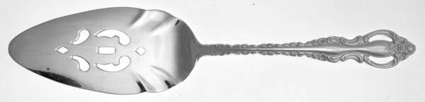 Countess (Silverplate, 1969, Korea) Server-Pie/Solid-Pierced