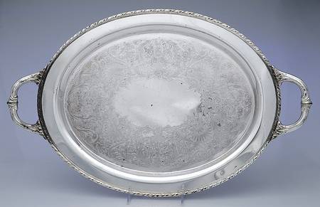 Evandale (Silverplate, Hollowware) 17" Oval Serving Platter