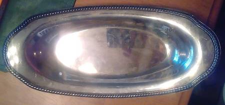 Kent (Silverplate Hollowware) Silverplate Bread Tray