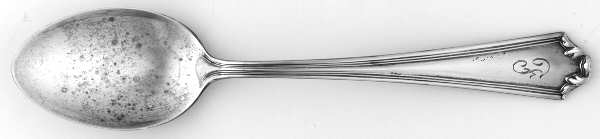 Wickford (Sterling, 1913) Monogram Five O'Clock Teaspoon