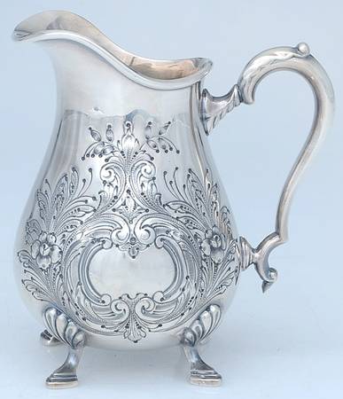 Georgian Court-Hand Chased (Silverplate, Hollowware Creamer