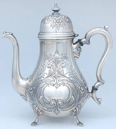 Georgian Court-Hand Chased (Silverplate, Hollowware by International Silver