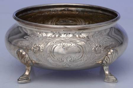 Georgian Court-Hand Chased (Silverplate, Hollowware Waste Bowl