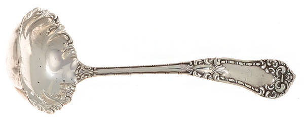 INS246 (Sterling) Solid Piece Cream Ladle