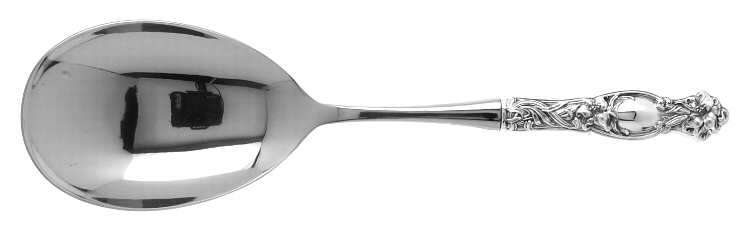 Frontenac (Sterling, Newer) Salad Servng Spoon with Stainless Bowl